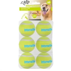 All for Paws Fetch N Treat ekstraballer, 6,5 cm 6 stk