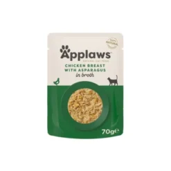 Applaws Cat Chicken and Asparagus in Broth 70g