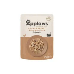 Applaws Cat Chicken and Wild Rice in Broth 70g