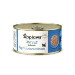 Applaws Cat Tuna and Crab in Broth 70g