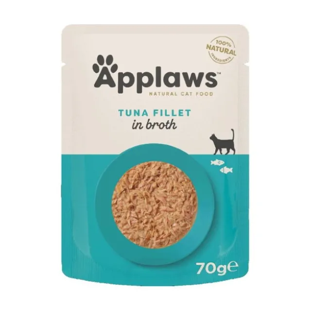 Applaws Cat Tuna Fillet in Broth 70 g