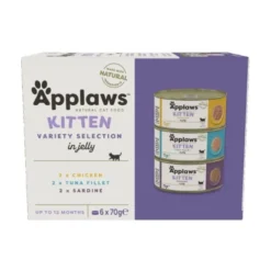 Applaws Kitten Mixed Selection i Gele Multipack (6x70g)
