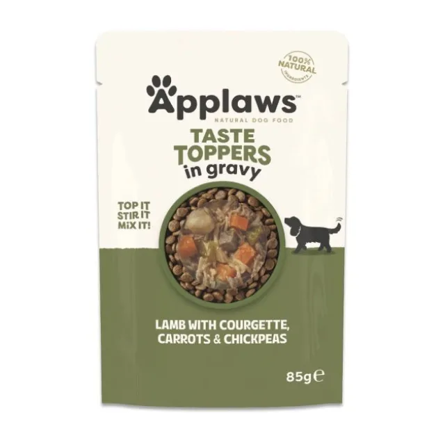 Applaws Taste Toppers lamb with courgette, carrots & chickpeas in gravy pouch