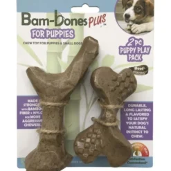 Bam-Bones Plus Puppy Beef 2-pk