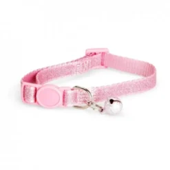 Basic Cat Sparkly Kattehalsbånd Rosa