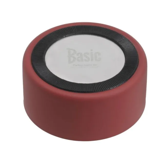 Basic DoubleWall metall matskål Rød 1200 ml