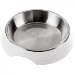 Basic Meow Melamine Skål Metall
