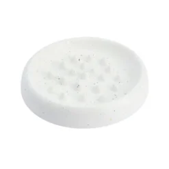 Basic Slow Feeder til Katt i Hvit Keramikk 18,5 cm