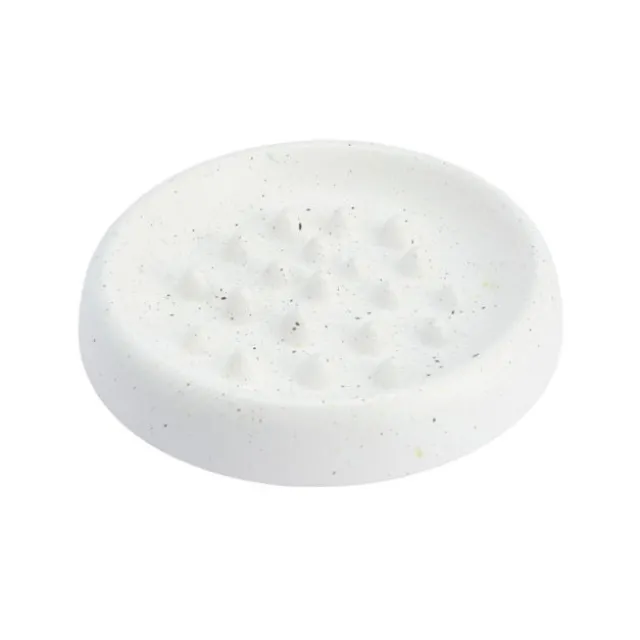 Basic Slow Feeder til Katt i Hvit Keramikk 18,5 cm