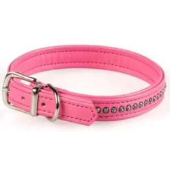Basic Sparkle strasshalsbånd rosa