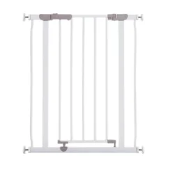 Basic Sturdy Hundegrind Smal Hvit 76 x 61 - 68 cm