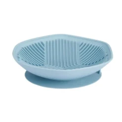 Basic Yummy Hundeskål Slow Feeder Hexagon Blå