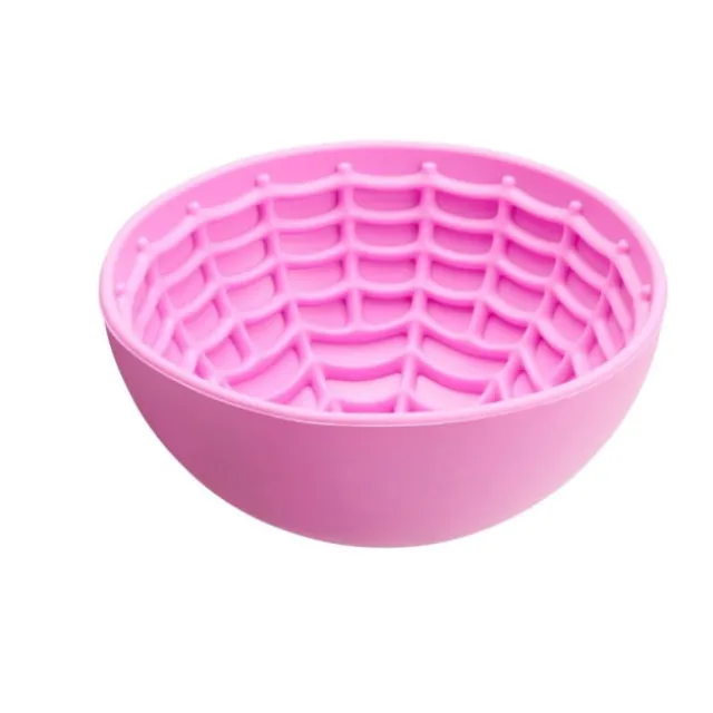 Basic Yummy Slow Feeder matskål Rosa