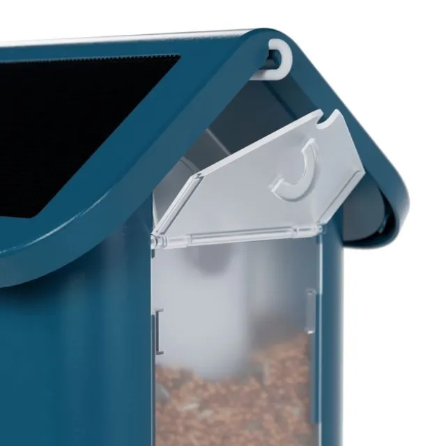 Birdbuddy Fôrautomat med Kamera Blå