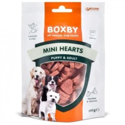 Boxby Puppy Mini Hjerter 100g