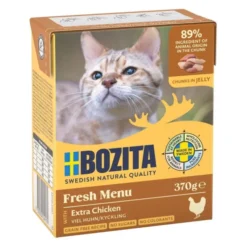 Bozita Cat Extra Chicken Chunks in Jelly 370 g