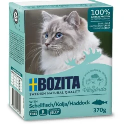 Bozita Cat Haddock Chunks in Jelly 370 g