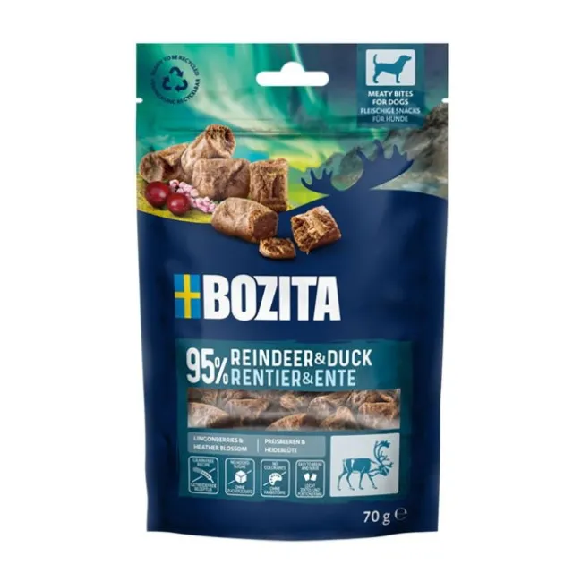 Bozita Dog Meaty Bites Godbiter Reinsdyr & And 70g