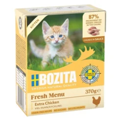 Bozita Kitten Extra Chicken Chunks in Sauce 370g