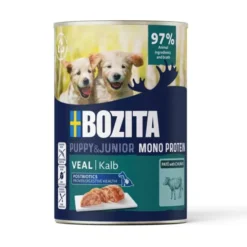 Bozita Puppy & Junior Paté Mono protein Veal 400 g