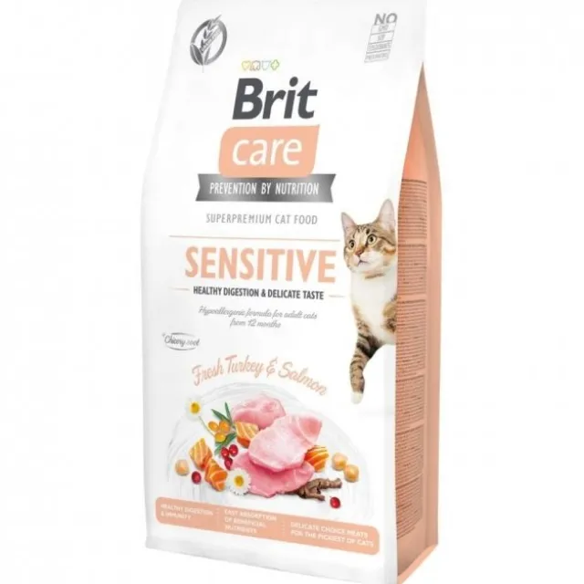 Brit Care Cat Grain Free Sensitive Healthy Digestion & Delicate Taste