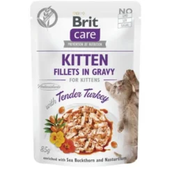 Brit Care Cat gravy Kitten kalkun 85 g