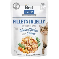 Brit Care Cat Jelly Chicken & Cheese 85 g