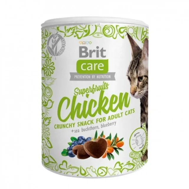 Brit Care Cat Snack Superfruits Kylling