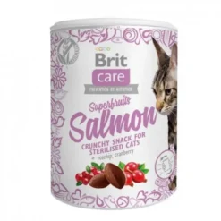 Brit Care Cat Snack Superfruits Laks