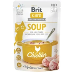Brit Care Cat Soup with Chicken 75 g