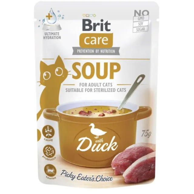 Brit Care Cat Soup with Duck 75 g
