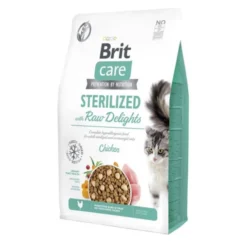Brit Care Cat Sterilized with Raw Delights 2kg