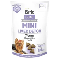 Brit Care Dog Mini treats LIVER DETOX 50 g