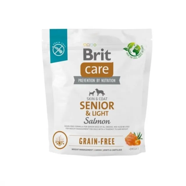 Brit Care Dog Senior & Light Grain Free Salmon