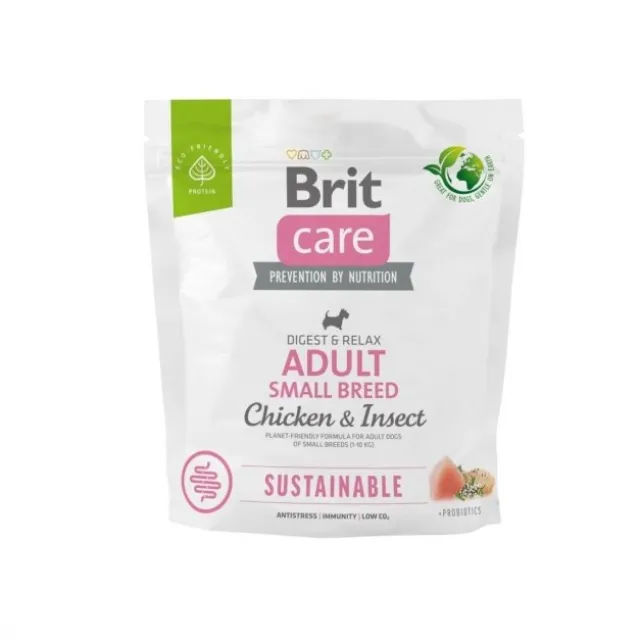 Brit Care Dog Sustainable Adult Small Breed Chicken & Insect