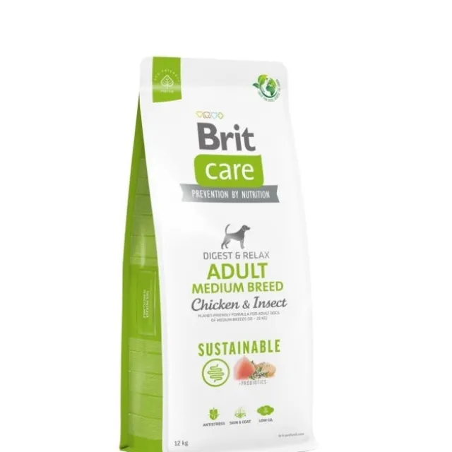 Brit Care Dog Sustainable Adult Medium Breed Chicken & Insect
