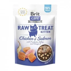 Brit Care RAW Cat Treat Kitten Chicken-Salmon, 40 g