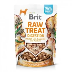 Brit Care Raw Treat Dog Digestion Kylling & Svin 40 g