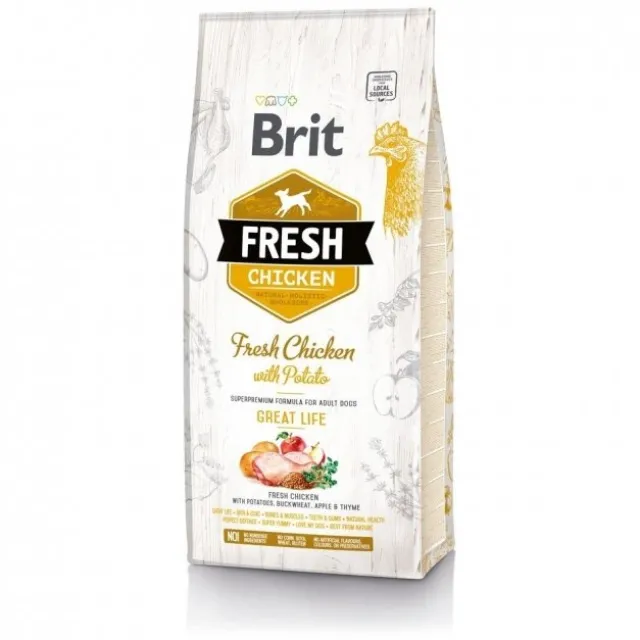 Brit Fresh Chicken with Potato Adult Great Life