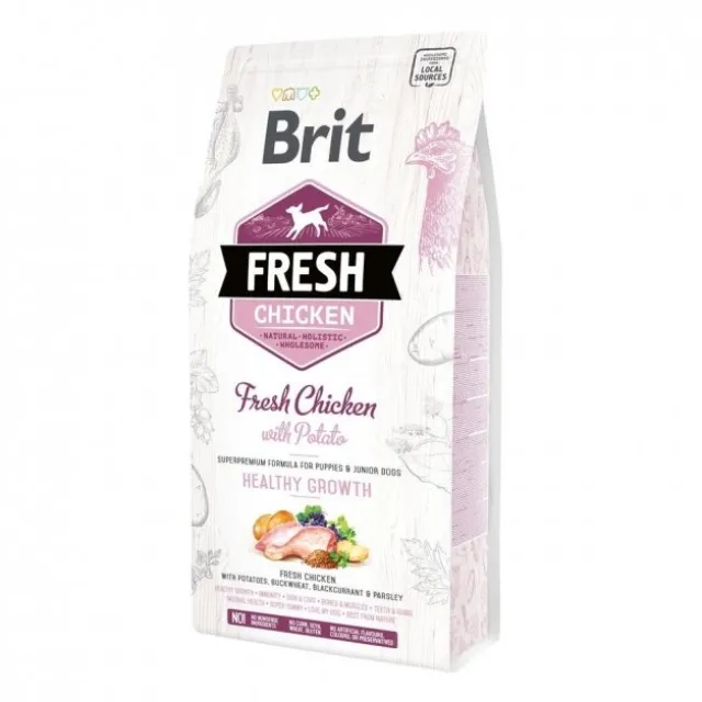 Brit Fresh Chicken with Potato Puppy Healthy Growth