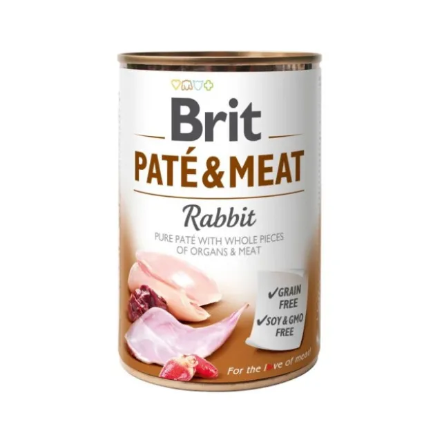 Brit Paté & Meat Rabbit 400 g