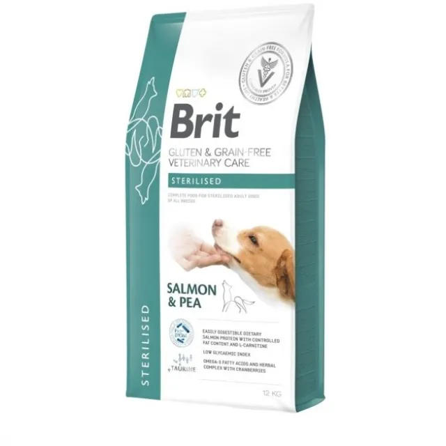 Brit Veterinary Care Dog Grain Free Sterilised Salmon with Pea