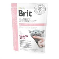 Brit Veterinary Diet Cat Grain Free Hypoallergenic Salmon & Pea