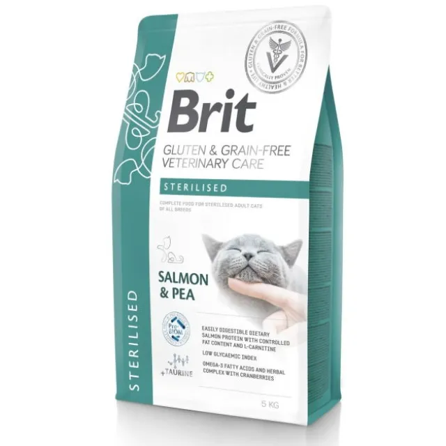 Brit Veterinary Diet Cat Grain Free Care Sterilised