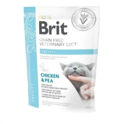 Brit Veterinary Diet Cat Obesity Grain Free Chicken & Pea