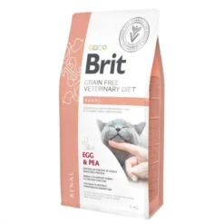 Brit Veterinary Diet Cat Renal Grain Free Egg & Pea