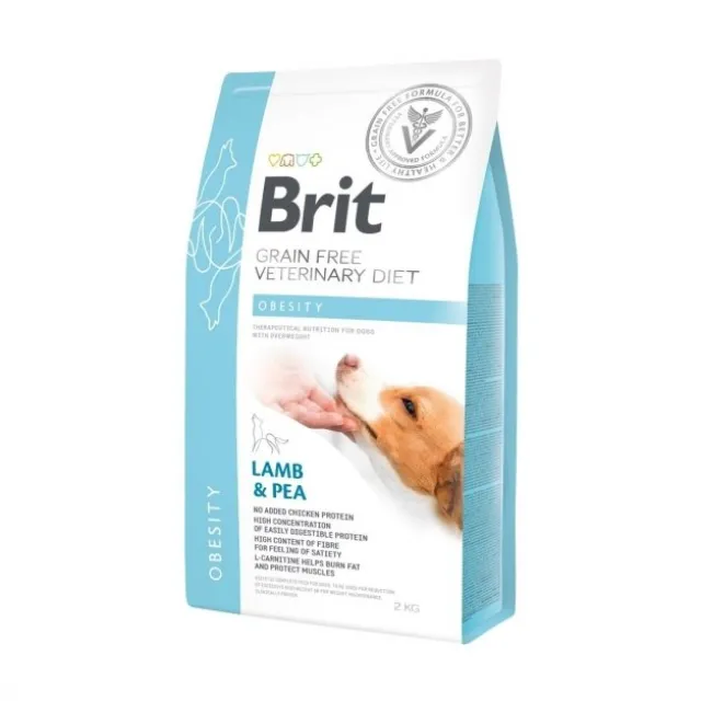 Brit Veterinary Diet Dog Obesity Grain Free Lamb & Pea