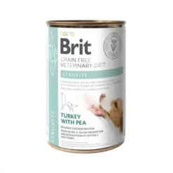 Brit Veterinary Diet Dog Struvite Grain Free Turkey with Pea, 400 g