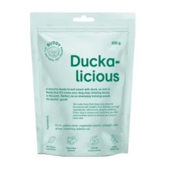 Buddy Petfoods Duckalicious godbiter til hund 200 g