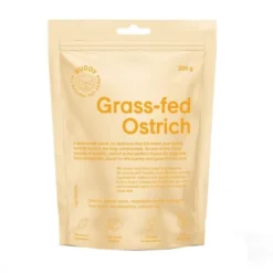 Buddy Petfoods Grass-Fed Ostrich godbiter til hund 200 g